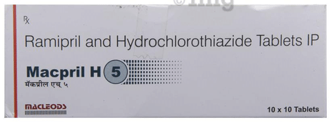 Macpril H 5 Tablet View Uses Side Effects Price and Substitutes