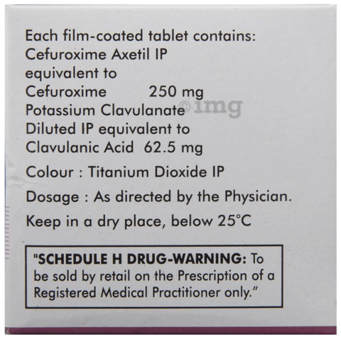Pulmocef-CV 250 Tablet image
