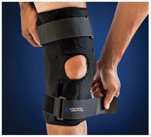 United Ortho Wraparound Hinged Knee Brace Medium: Buy box of 1.0 Unit at  best price in India
