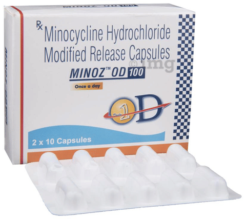 Minoz OD 100 Capsule MR image Minoz OD 100 Capsule MR image