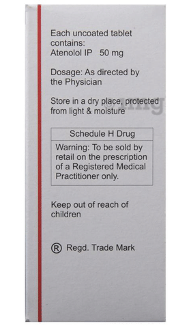 Tenolol 50 Tablet image