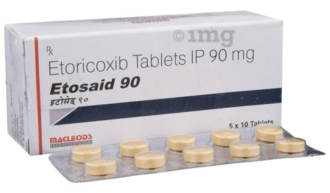 Etosaid 90 Tablet image