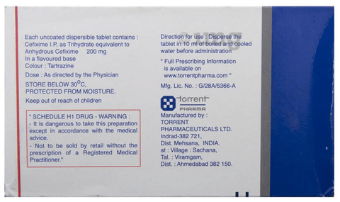 Topcef 200 Tablet DT image Topcef 200 Tablet DT image