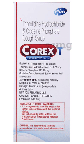 Corex T Cough Syrup image