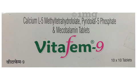 Vitafem 9 Tablet image Vitafem 9 Tablet image