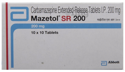 Mazetol SR 200 Tablet image