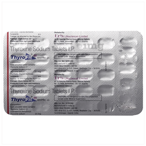 Thyrofit 25 Tablet image
