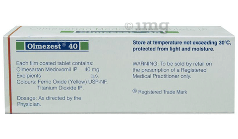 Olmezest 40 Tablet image