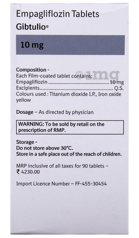 Gibtulio 10mg Tablet image Gibtulio 10mg Tablet image