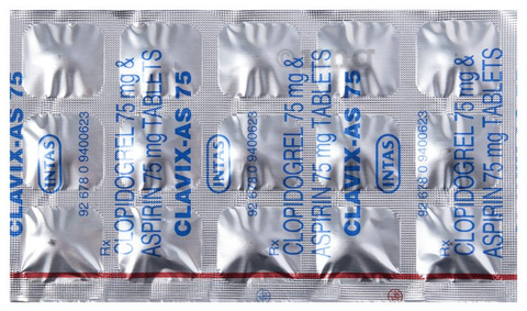 Clavix-AS 75 Tablet image