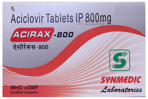 Acirax 800 Tablet image Acirax 800 Tablet image