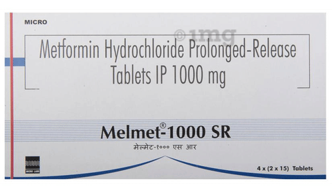 Melmet 1000 SR Tablet image Melmet 1000 SR Tablet image