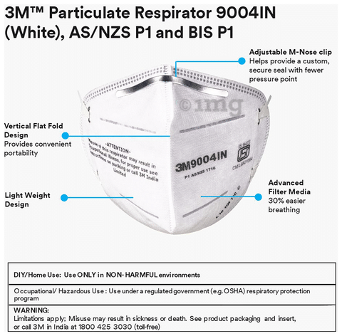 3M 9004IN Dust Mist Respirator Mask Buy box of 5.0 masks at best