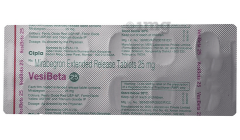 VesiBeta 25 Tablet ER image VesiBeta 25 Tablet ER image