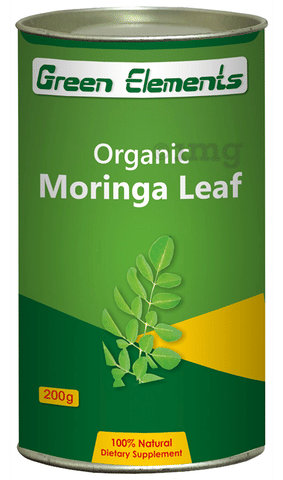 Green Elements Organic Moringa Leaf Powder image Green Elements Organic Moringa Leaf Powder image