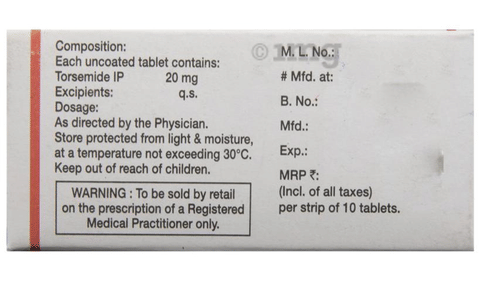 Torsid 20 Tablet image