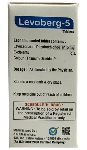 Levoberg 5 Tablet image