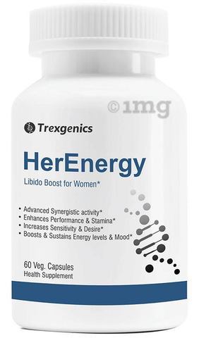 Trexgenics HerEnergy Libido Booster for Women Veg Capsules ...