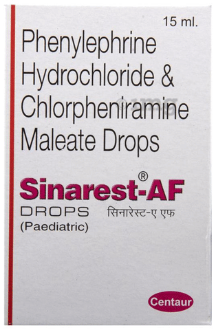 Sinarest AF Paediatric Drops image