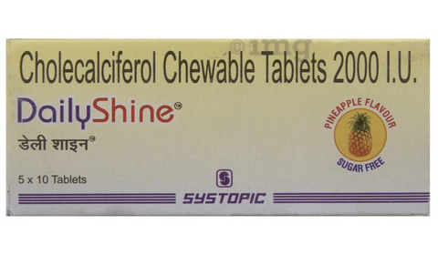 Dailyshine 2000IU Tablet image