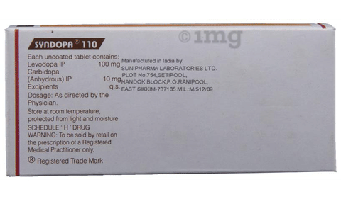 Syndopa 110 Tablet image