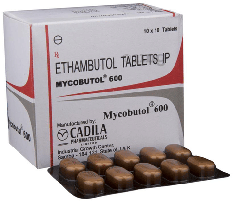 Mycobutol 600 Tablet image