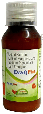 Eva Q Plus  Oral Emulsion Strawberry Mint Sugar Free