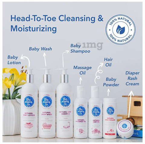 The Moms Natural Baby Powder: Buy jar of gm Powder at