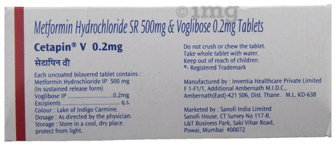 Cetapin V 0.2mg Tablet SR
