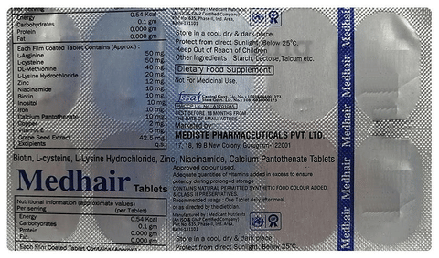 Medhair Tablet image Medhair Tablet image