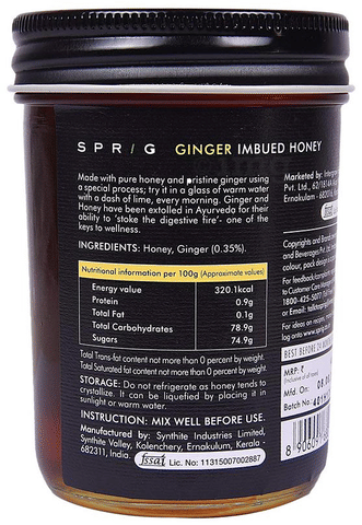 Sprig Ginger Honey image Sprig Ginger Honey image