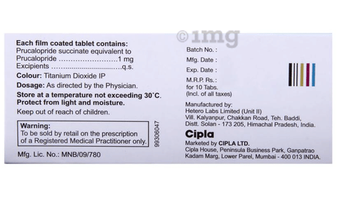 Prucapla 1mg Tablet image