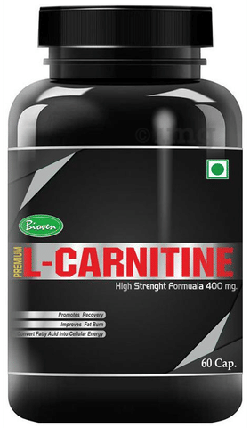 Bioven Premium L-Carnitine 400mg Capsule: Buy bottle of 60.0 capsules at  best price in India