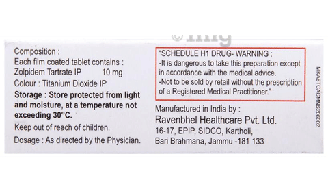 Indian Price Of Zolpidem