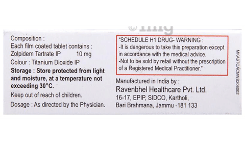 इनज़ोफ्रेश 10 टैबलेट image