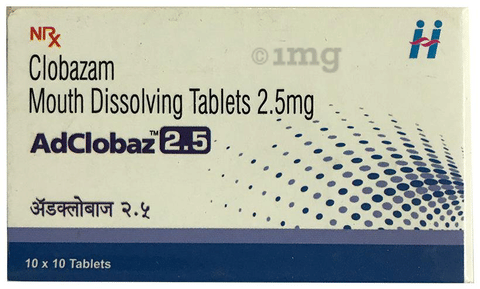 Adclobaz 2.5 Tablet MD image