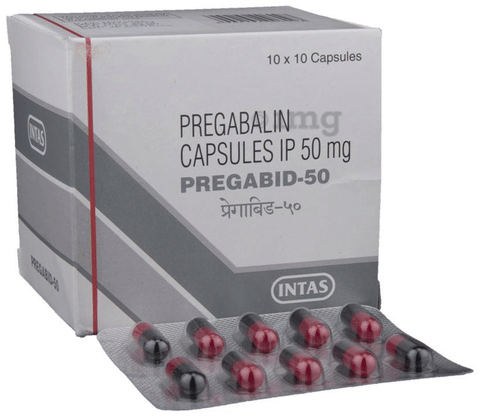 pregabID 50 Capsule image pregabID 50 Capsule image