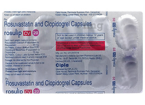 Rosulip CV 20 Capsule image
