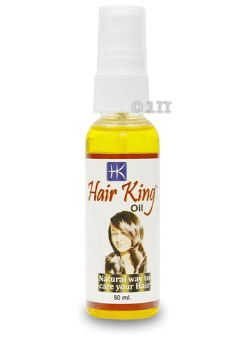 Hair king Herbal Hair Oil Bottle Packaging Size 120 ML