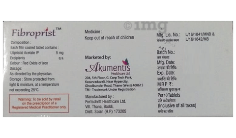 Fibroprist Tablet image