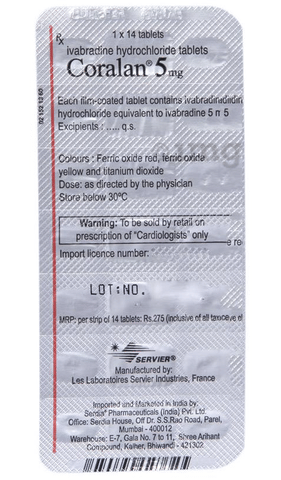 Coralan 5mg Tablet image