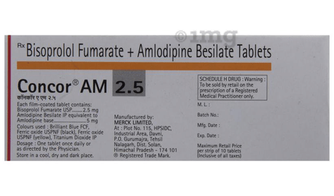 Concor AM 2.5 Tablet image