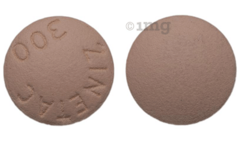 Zinetac 300mg Tablet image Zinetac 300mg Tablet image