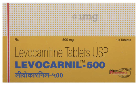 Levocarnil 500 Tablet image