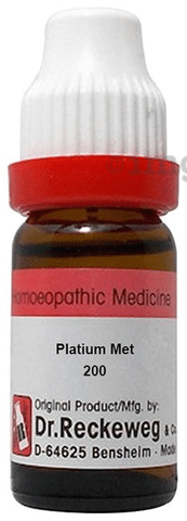 Dr. Reckeweg Platinum Met Dilution 200 CH Buy bottle of 11.0 ml Dilution at best price in India 1mg