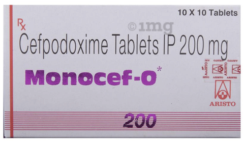 Monocef-O 200 Tablet image Monocef-O 200 Tablet image
