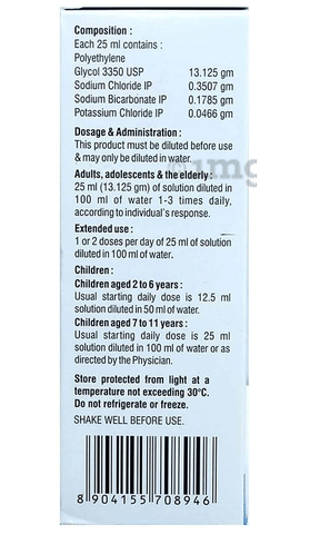 Pegclear Oral Solution Sugar Free image