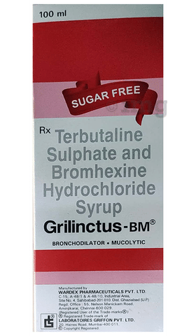 Grilinctus-BM Syrup Sugar Free