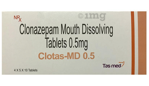 Clotas-MD 0.5 Tablet image Clotas-MD 0.5 Tablet image
