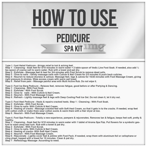 Pedicure spa online precio